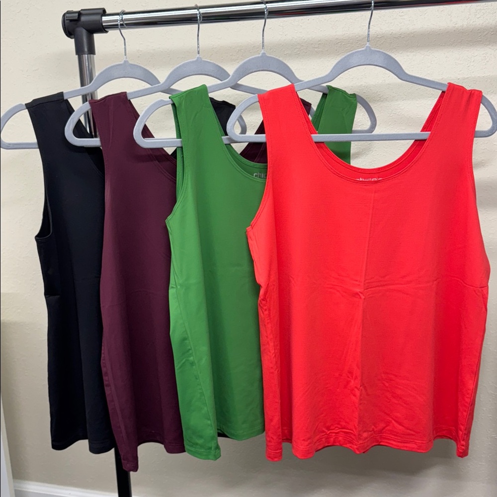 Chico's Tank Tops (4) - Picture 2 of 7